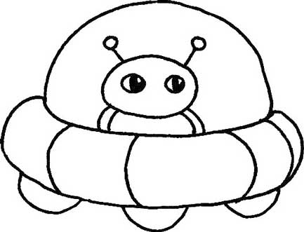 外星人简笔画