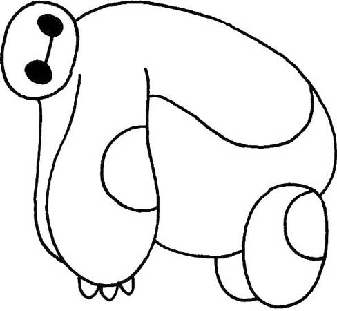 大白简笔画