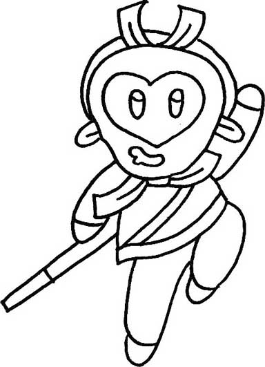 孙悟空简笔画