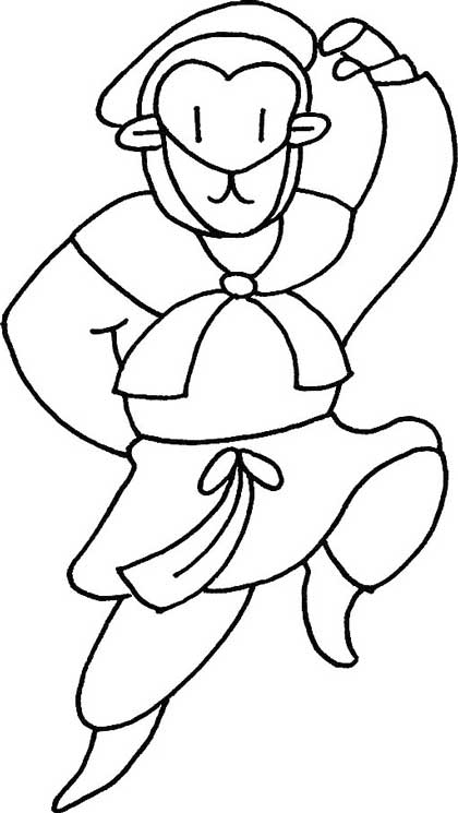 孙悟空简笔画