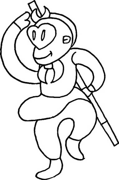 孙悟空简笔画