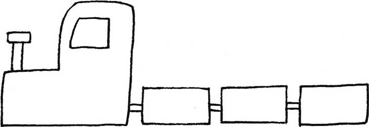 火车简笔画