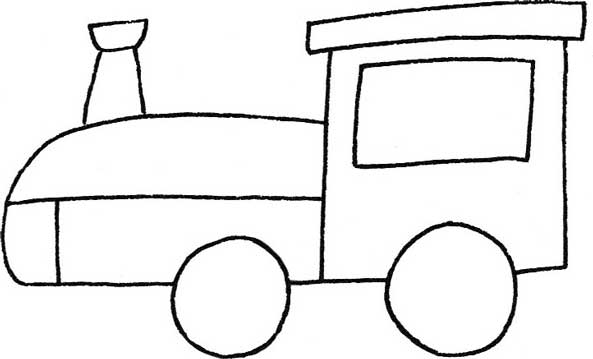 火车简笔画