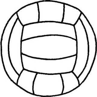 排球简笔画
