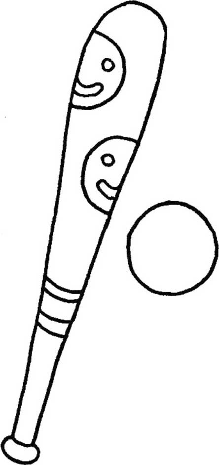 棒球简笔画