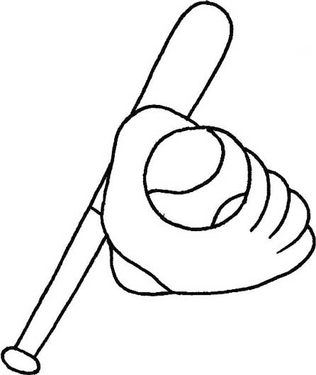棒球简笔画