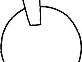 乒乓球简笔画