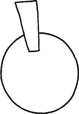 乒乓球简笔画