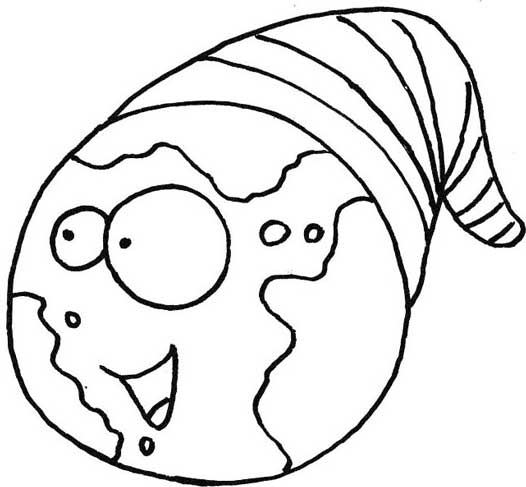 地球简笔画