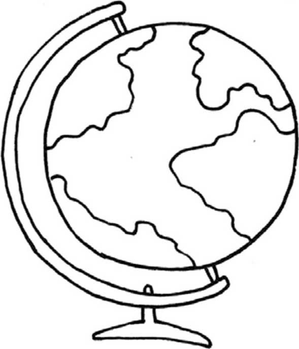 地球简笔画