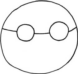 水星简笔画