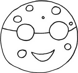 水星简笔画
