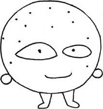 水星简笔画