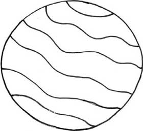 金星简笔画