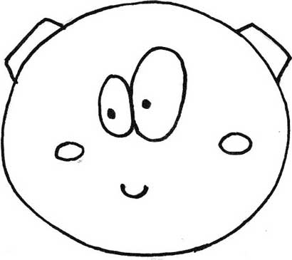 火星简笔画