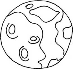 火星简笔画