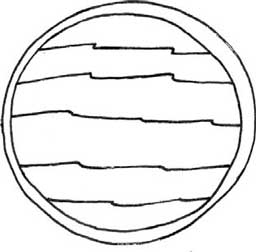 木星简笔画