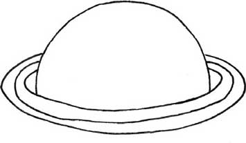 土星简笔画