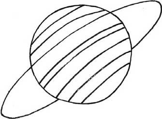 土星简笔画
