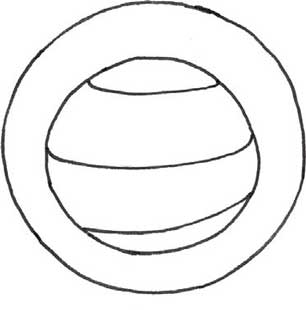 天王星简笔画