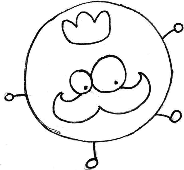 海王星简笔画