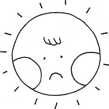 太阳简笔画