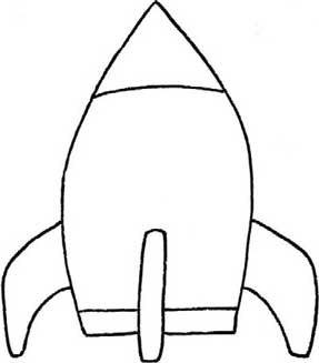 火箭简笔画
