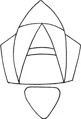 火箭简笔画
