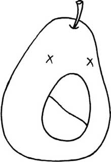 梨子简笔画