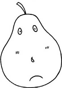 梨子简笔画