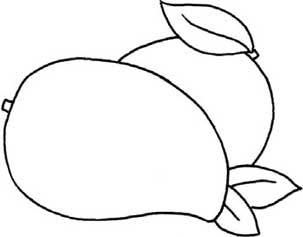 芒果简笔画