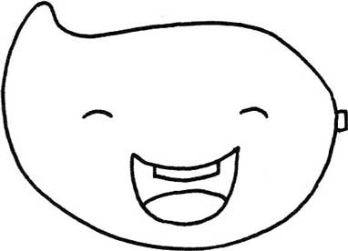 芒果简笔画
