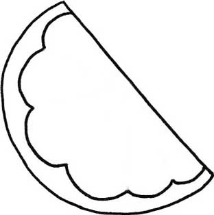 橙子简笔画