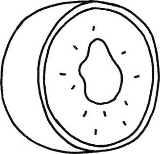 猕猴桃简笔画