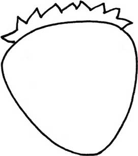 草莓简笔画