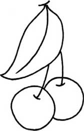 樱桃简笔画