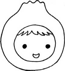 石榴简笔画