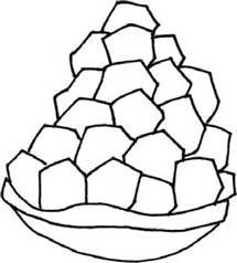 石榴简笔画