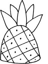 菠萝简笔画