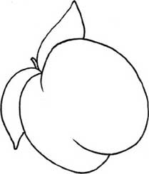 桃子简笔画