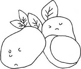 土豆简笔画