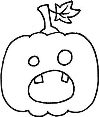 南瓜简笔画