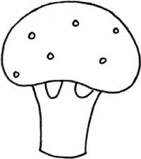西兰花简笔画