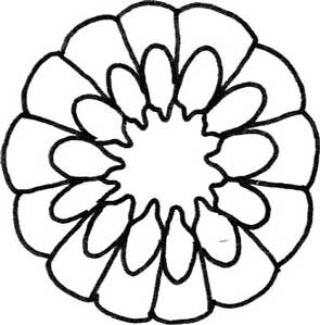 玉米简笔画