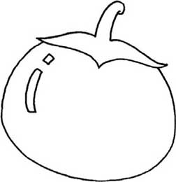 茄子简笔画