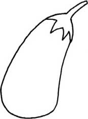 茄子简笔画