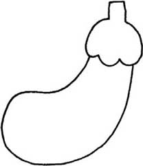 茄子简笔画