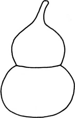 葫芦简笔画