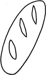 面包简笔画