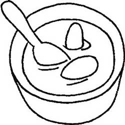 中餐简笔画